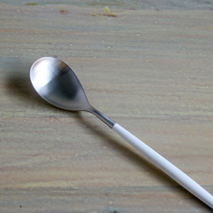 【正規品】クチポール　ミオ・ホワイト　シルバー　テーブルスプーン　/　Cutipol　MIO-White