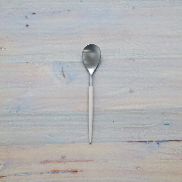 【正規品】クチポール　ミオ・アイボリー　シルバー　ティースプーン　/　Cutipol　MIO-Ivory