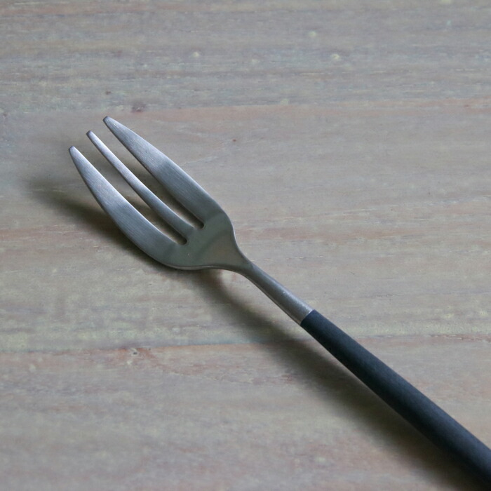 【正規品】クチポール　ミオ・ブラック　シルバー　ペストリーフォーク　/　Cutipol　MIO-Black