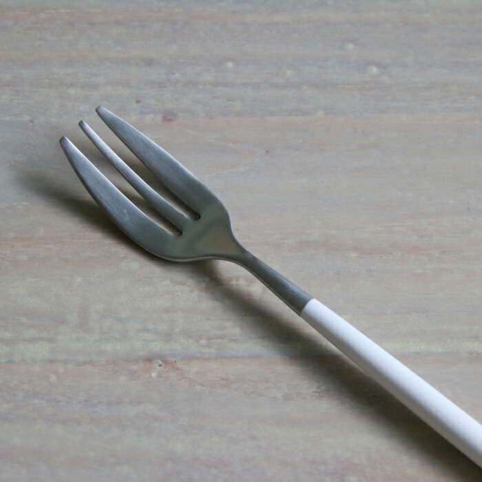 【正規品】クチポール　ミオ・ホワイト　シルバー　ペストリーフォーク　/　Cutipol　MIO-White