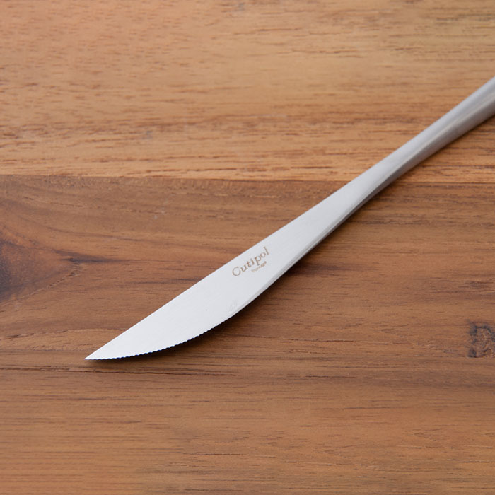 【正規品】クチポール　ムーン　シルバー　ディナーナイフ　/　Cutipol　MOON