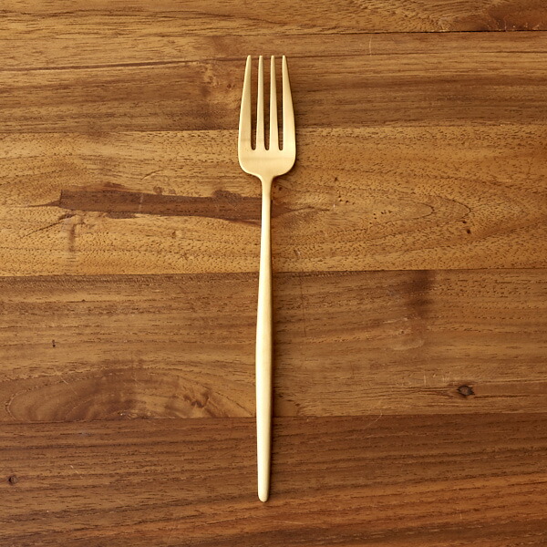 【正規品】クチポール　ムーン　ゴールド　ディナーフォーク　/　Cutipol　MOON