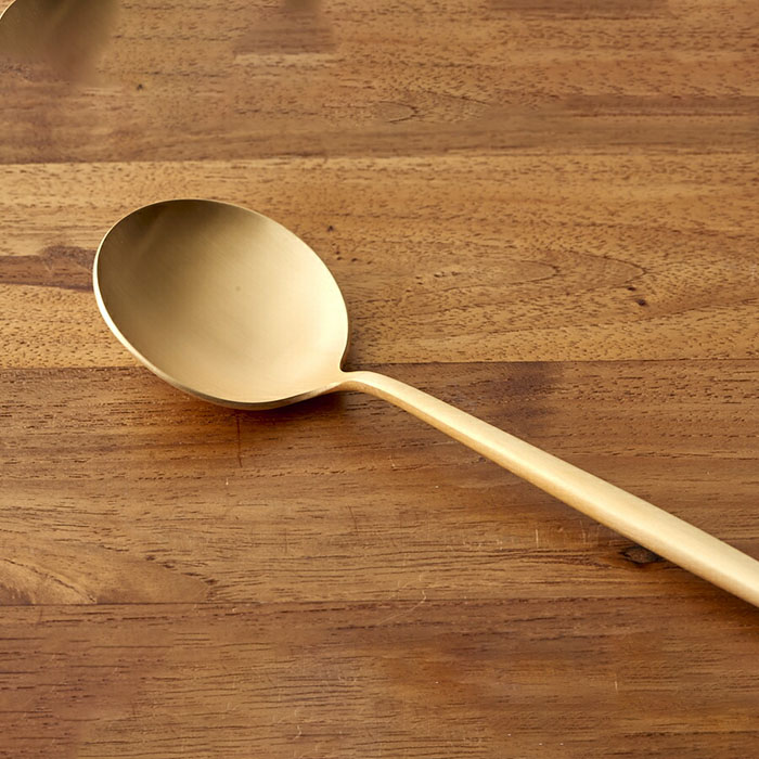 【正規品】クチポール　ムーン　ゴールド　テーブルスプーン　/　Cutipol　MOON