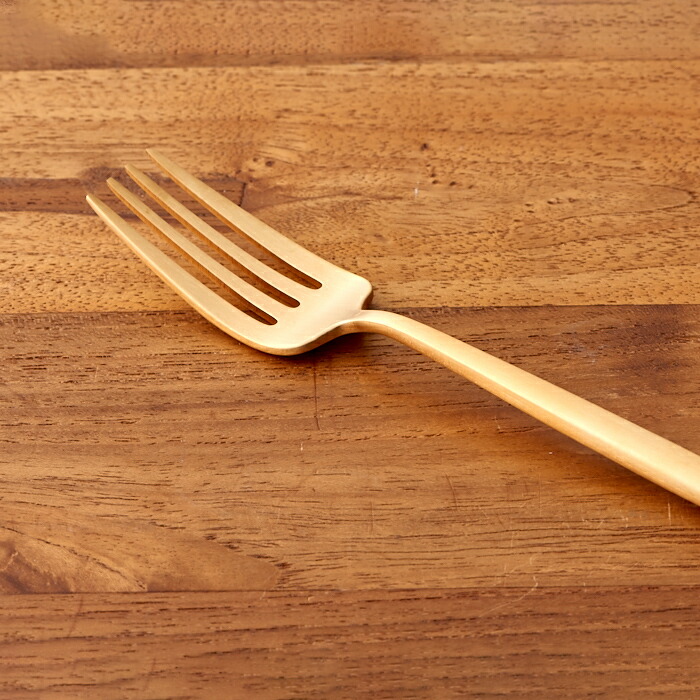 【正規品】クチポール　ムーン　ゴールド　デザートフォーク　/　Cutipol　MOON