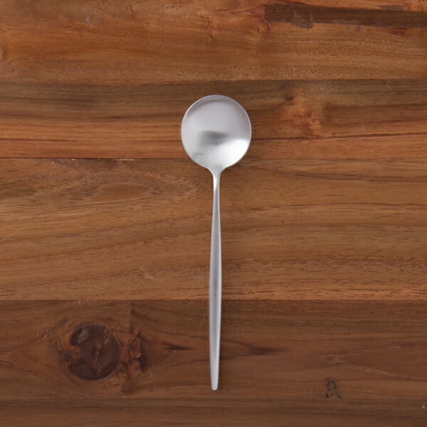 【正規品】クチポール　ムーン　シルバー　デザートスプーン　/　Cutipol　MOON