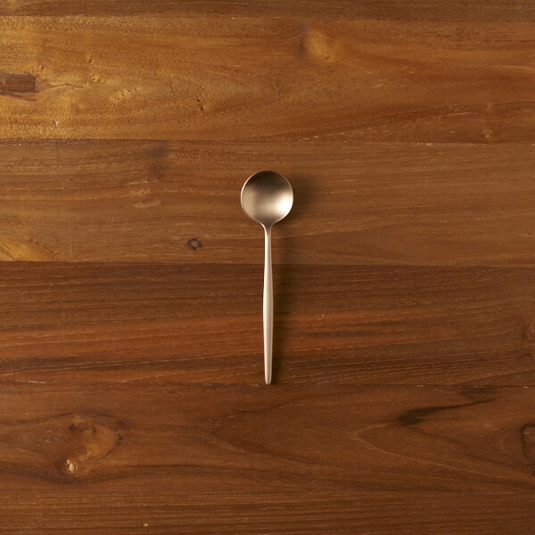 【正規品】クチポール　ムーン　アンバーゴールド　ティースプーン　/　Cutipol　MOON