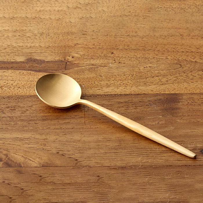 【正規品】クチポール　ムーン　ゴールド　ティースプーン　/　Cutipol　MOON