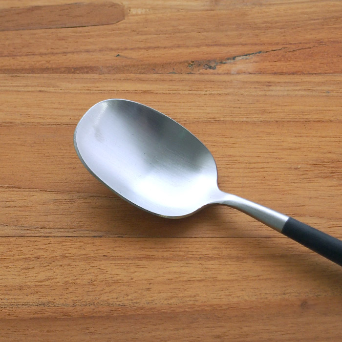 【正規品】クチポール　ナウ　デザートスプーン　/　Cutipol　NAU　□