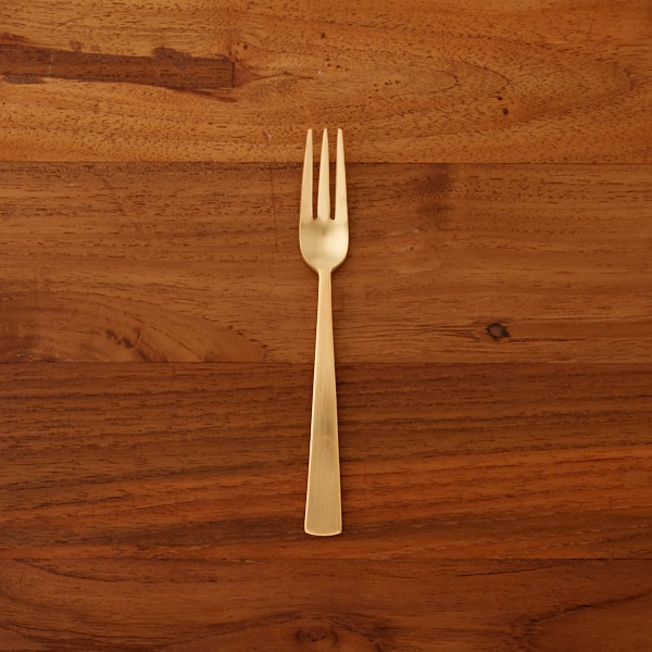 ダン　ケーキフォーク　ゴールド　/　DAN