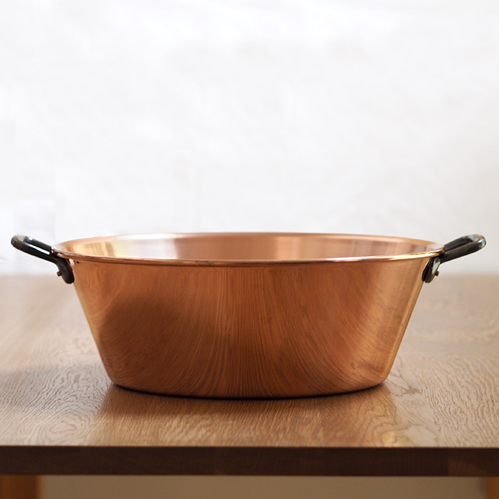 【4月より値上げ】ボウマル　銅のジャム鍋　38cm（フランス製）　/　BAUMALU