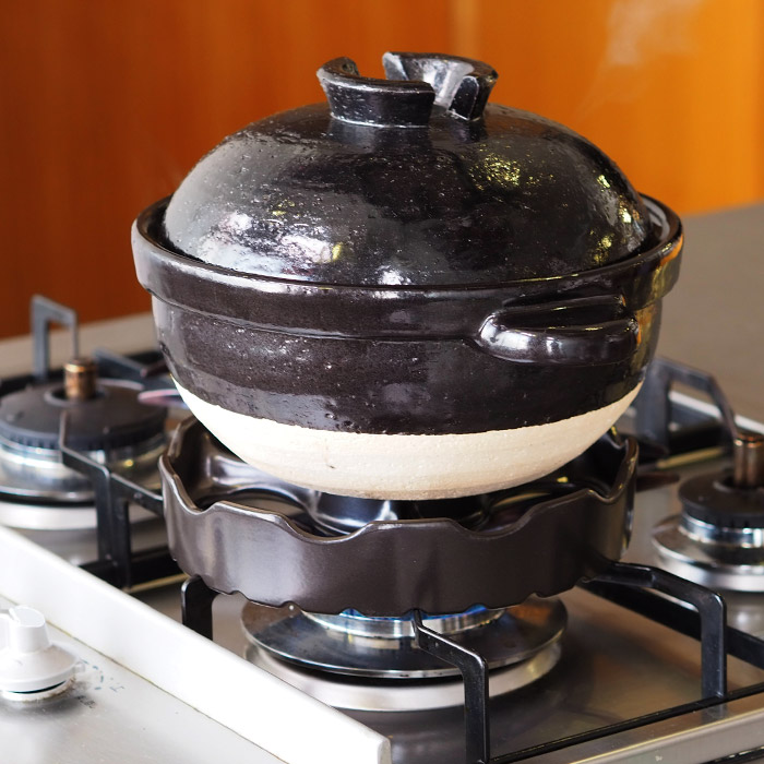 焼き台　ガスコンロ用　黒