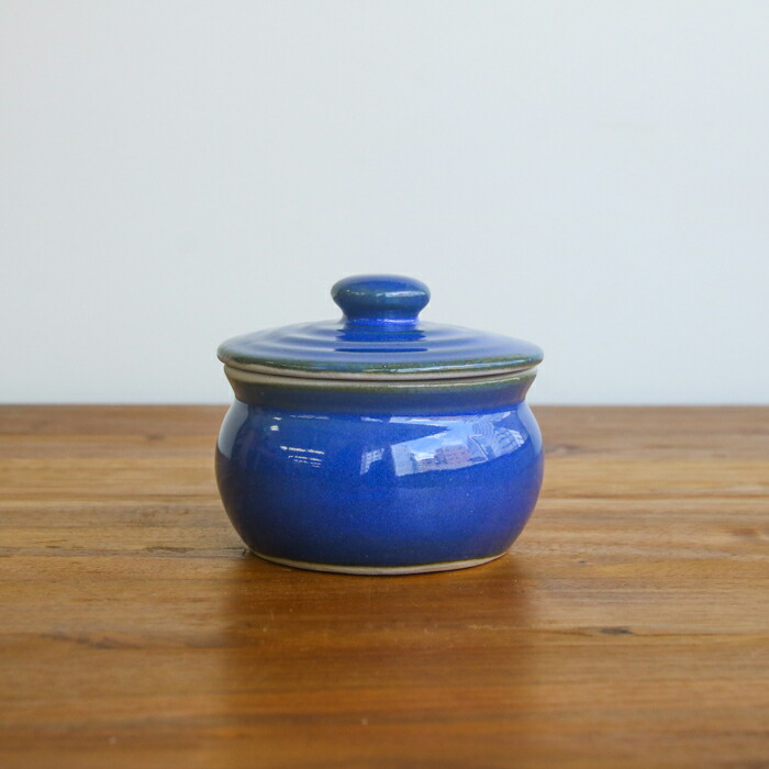 えんける道具店　加藤さんのつくる甕（かめ）　1合　青