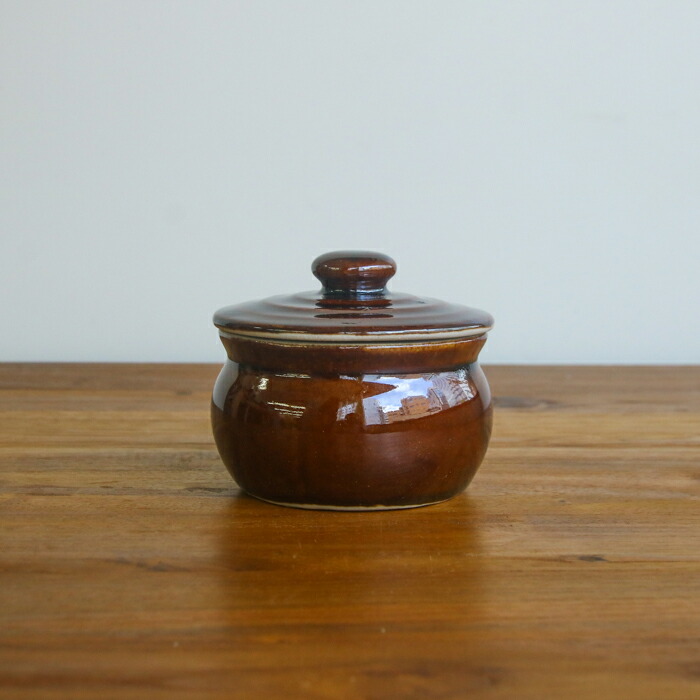 えんける道具店　加藤さんのつくる甕（かめ）　1合　茶