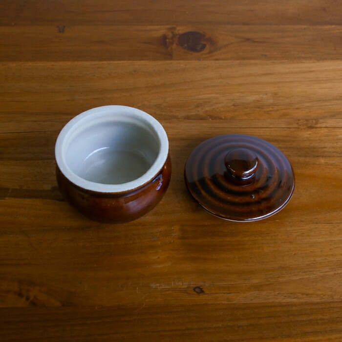 えんける道具店　加藤さんのつくる甕（かめ）　1合　茶