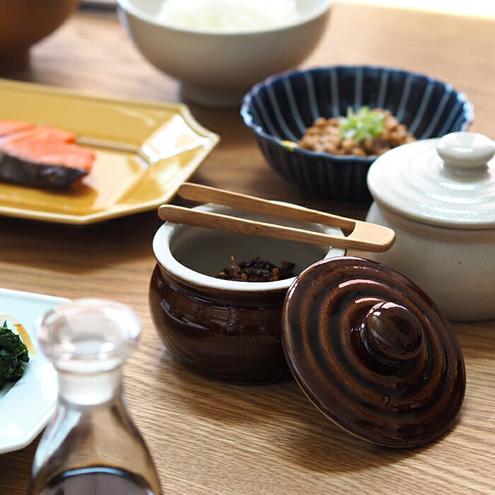 えんける道具店　加藤さんのつくる甕（かめ）　1合　茶