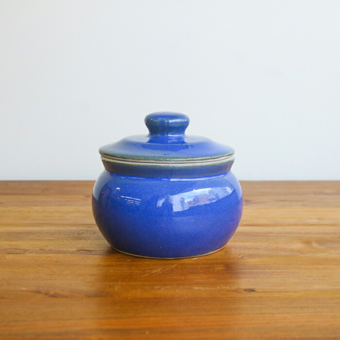 えんける道具店　加藤さんのつくる甕（かめ）　2合　青
