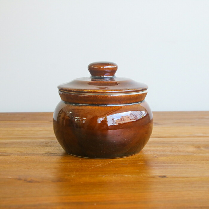 えんける道具店　加藤さんのつくる甕（かめ）　2合　茶