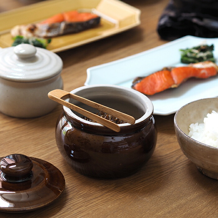 えんける道具店　加藤さんのつくる甕（かめ）　2合　茶