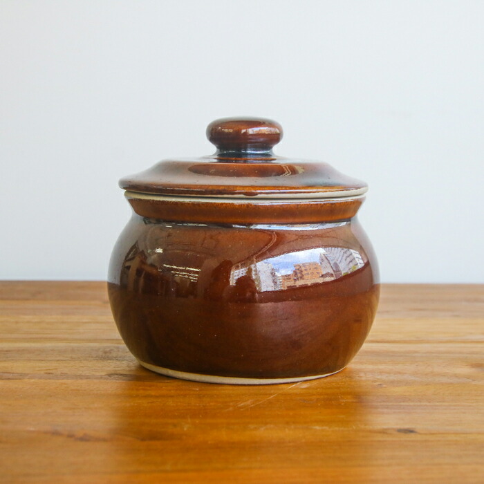 えんける道具店　加藤さんのつくる甕（かめ）　3合　茶