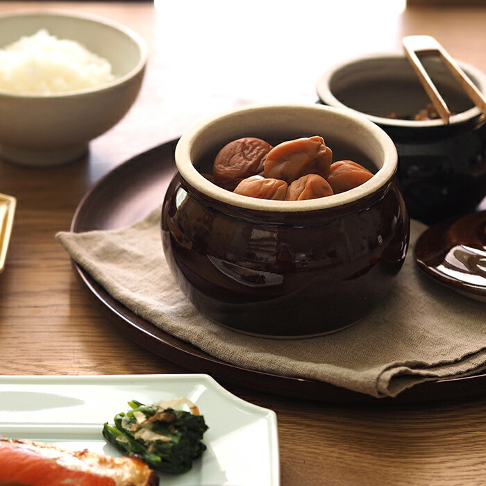 えんける道具店　加藤さんのつくる甕（かめ）　3合　茶