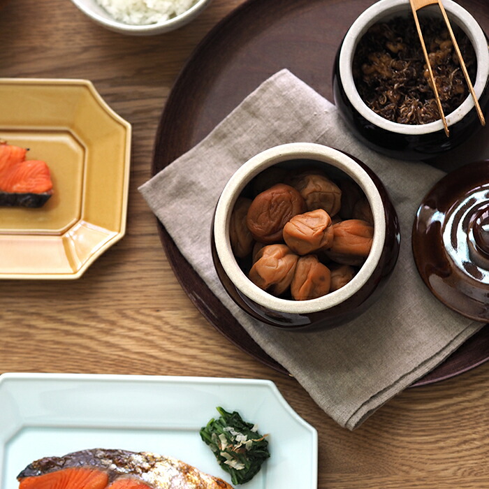 えんける道具店　加藤さんのつくる甕（かめ）　3合　茶