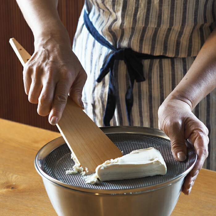 【プロキッチンオリジナル】いちょうの三角木べら　大　/　PROKITCHEN