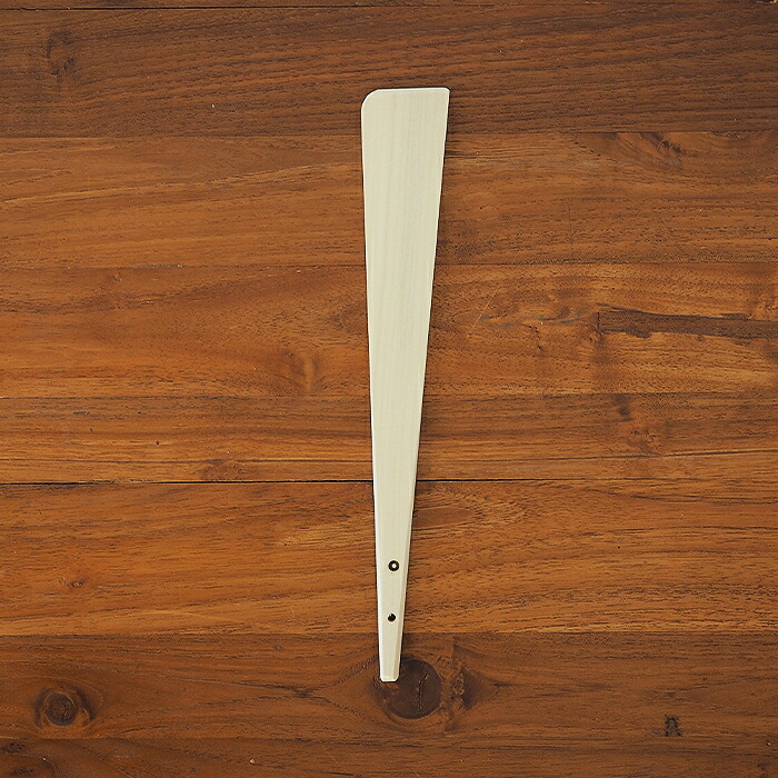 【プロキッチンオリジナル】いちょうの三角木べら　小　/　PROKITCHEN