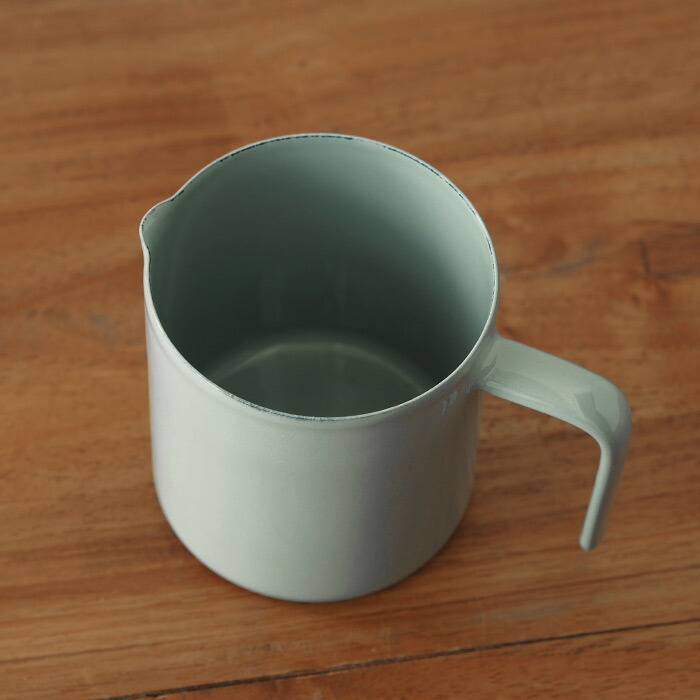 大阪琺瑯　一合マグ　グリーン