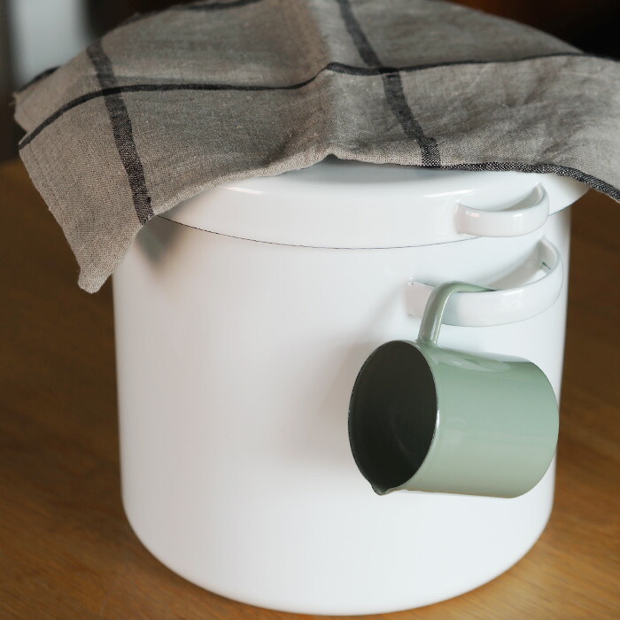 大阪琺瑯　一合マグ　グリーン