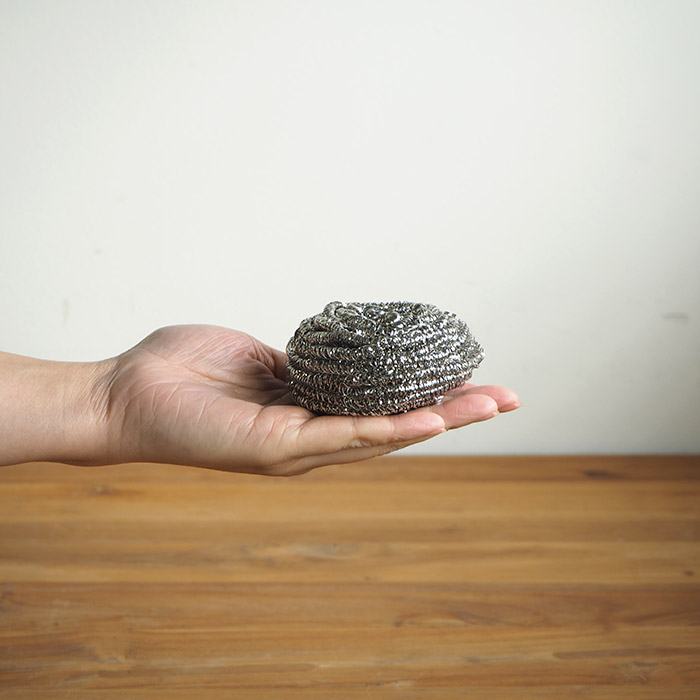 日本製のステンレスたわし　３個入