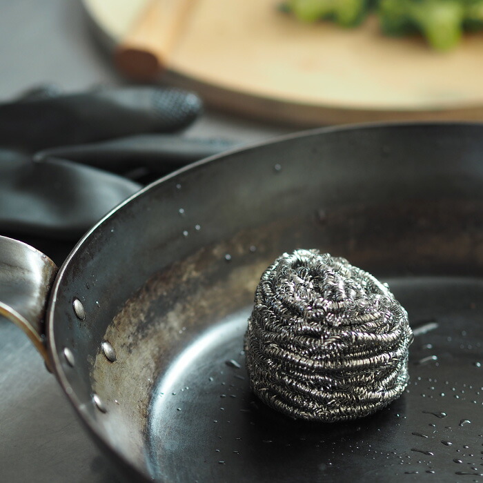 日本製のステンレスたわし　３個入