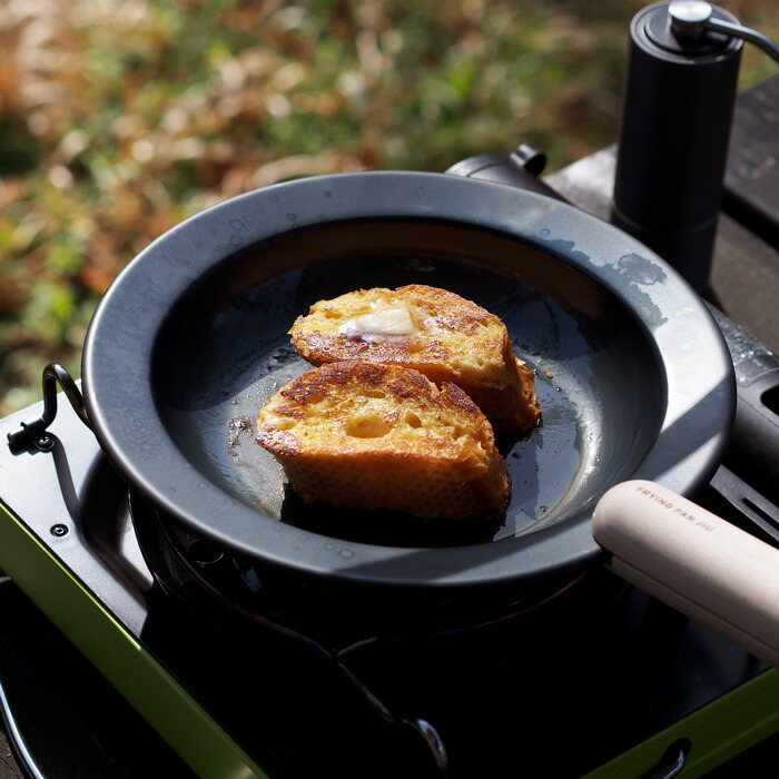 ■フライパンジュウ　フライパン&ハンドルセット　Mサイズ 　 ビーチ　/　FRYING PAN JIU