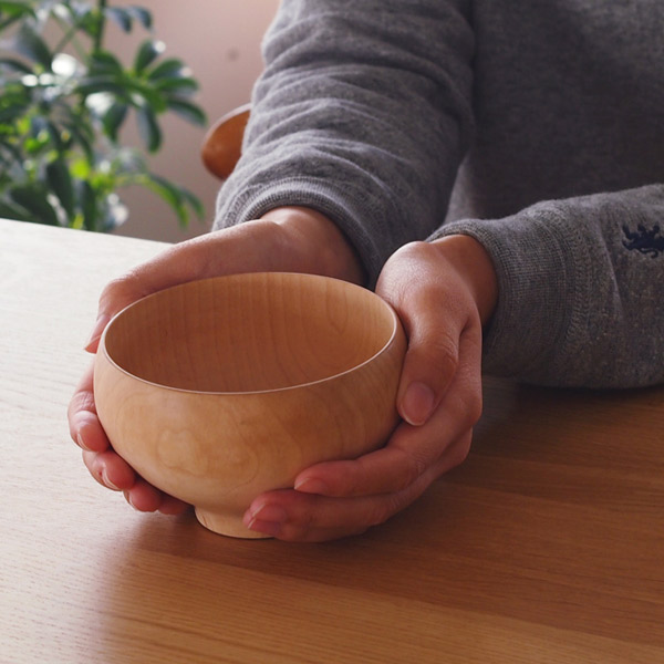 我戸幹男商店　MATEVARI　楓　椀　plain