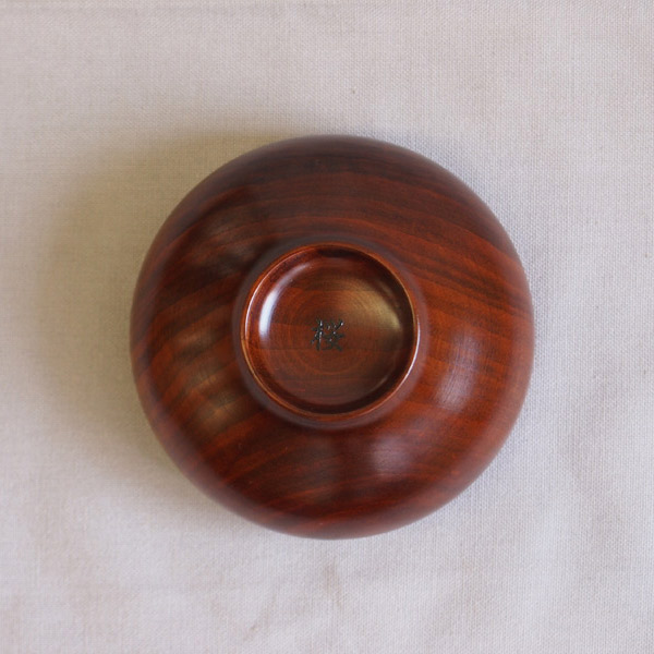 我戸幹男商店　MATEVARI　桜　椀　拭漆