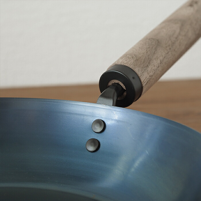 ■元気じゃない日の、フライパン　26cm　板厚1.6mm　IH対応　ウォルナット