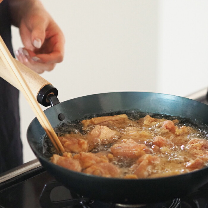 ■元気じゃない日の、フライパン　26cm　板厚1.6mm　IH対応　ブナ