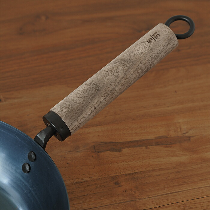 ■元気じゃない日の、フライパン　26cm　板厚1.0mm　ガス火専用　ウォルナット【スタッフが選ぶ鉄フライパンおすすめ5選！】