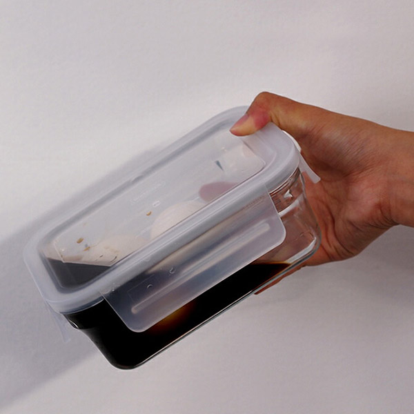 グラスロック　レクタングル　中　/　Glasslock