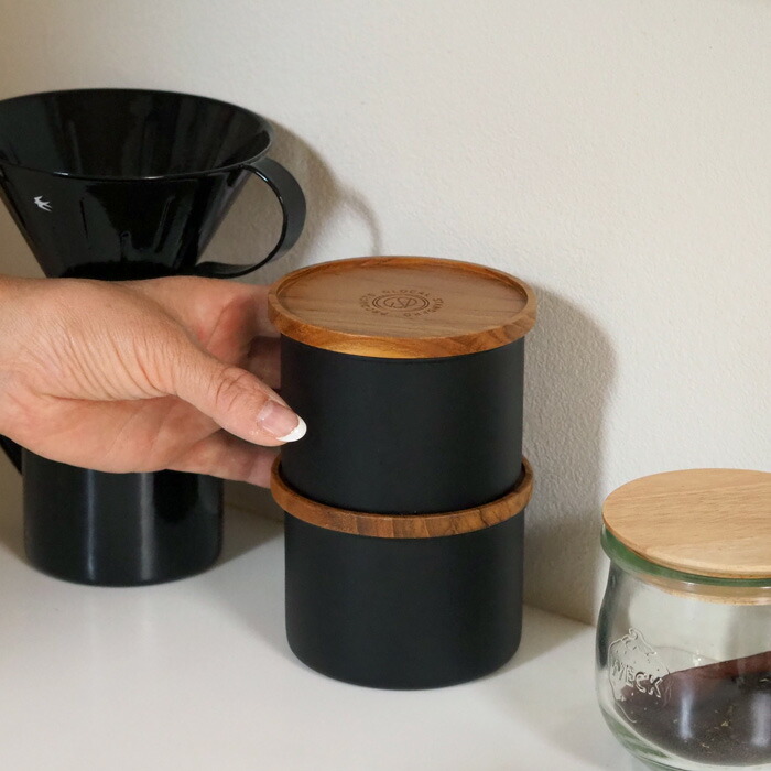 ツバメ　キャニスター　スタッキング　ブラック　/　GLOCAL STANDARD PRODUCTS