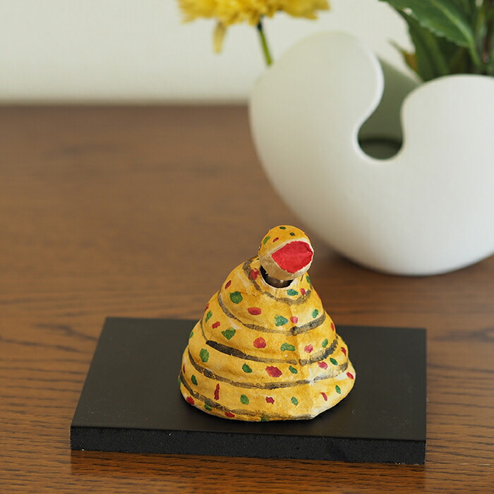 高橋はしめ工房　首振り仙台張子　干支シリーズ　巳（へび）