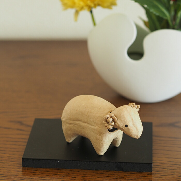 高橋はしめ工房　首振り仙台張子　干支シリーズ　未（ひつじ）