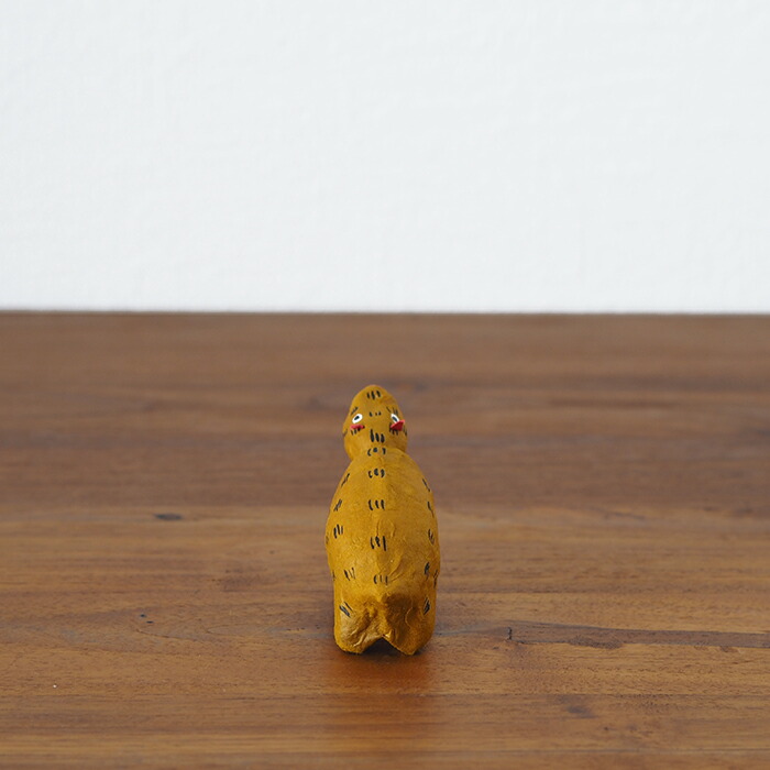 高橋はしめ工房　首振り仙台張子　干支シリーズ　亥（いのしし）