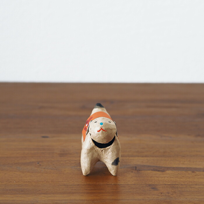 高橋はしめ工房　首振り仙台張子　干支シリーズ　戌（いぬ）