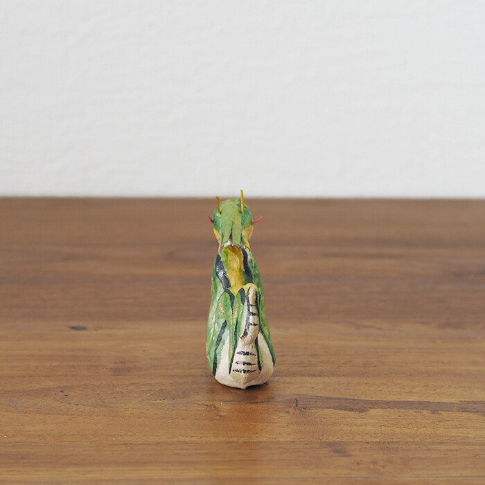 高橋はしめ工房　首振り仙台張子　干支シリーズ　辰（たつ）