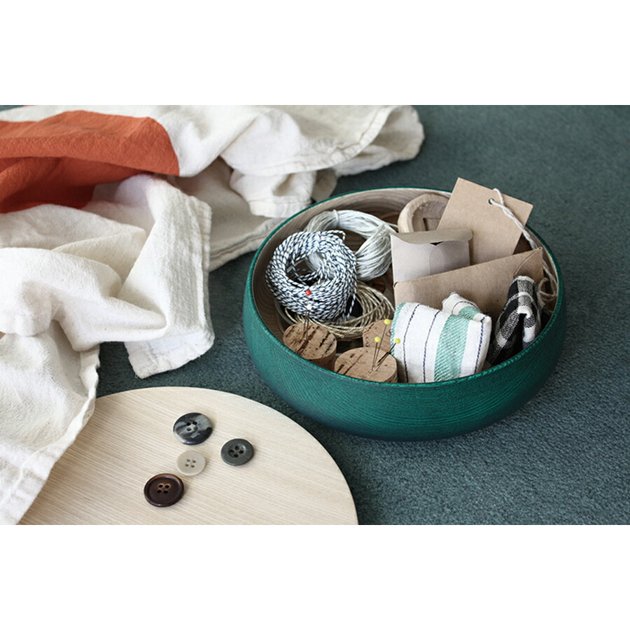 畑漆器店 カラー トリコ L グリーン / col. TRICO L ※