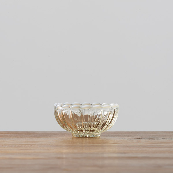 廣田硝子　雪の花　のぞき　古代色