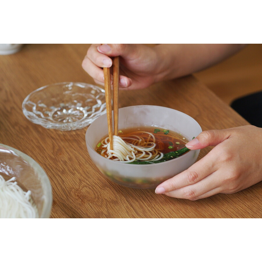 廣田硝子　吹雪　小鉢