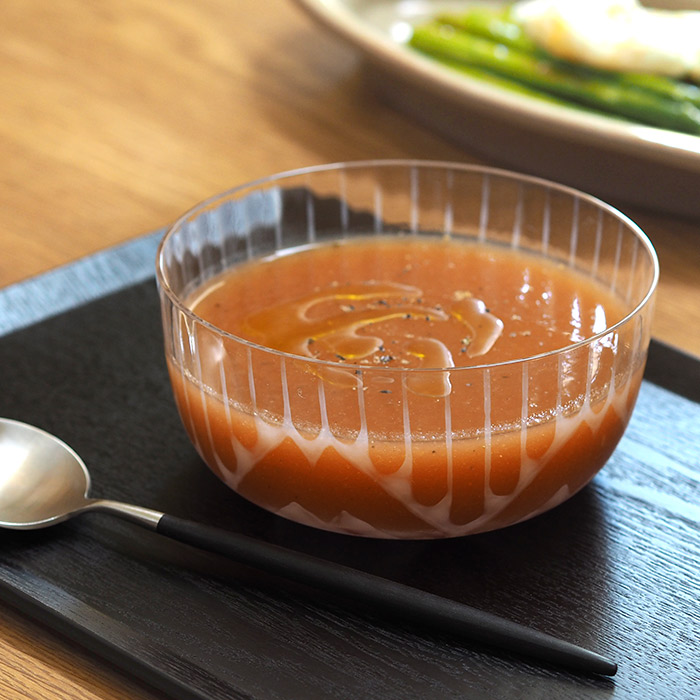 廣田硝子　TOWA　大正浪漫　鉢　桜　※