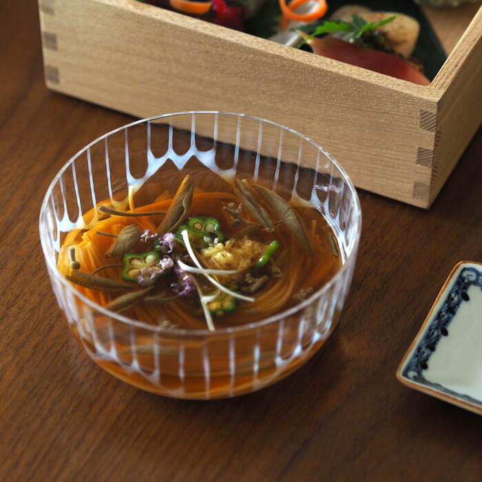 廣田硝子　TOWA　大正浪漫　鉢　桜　※