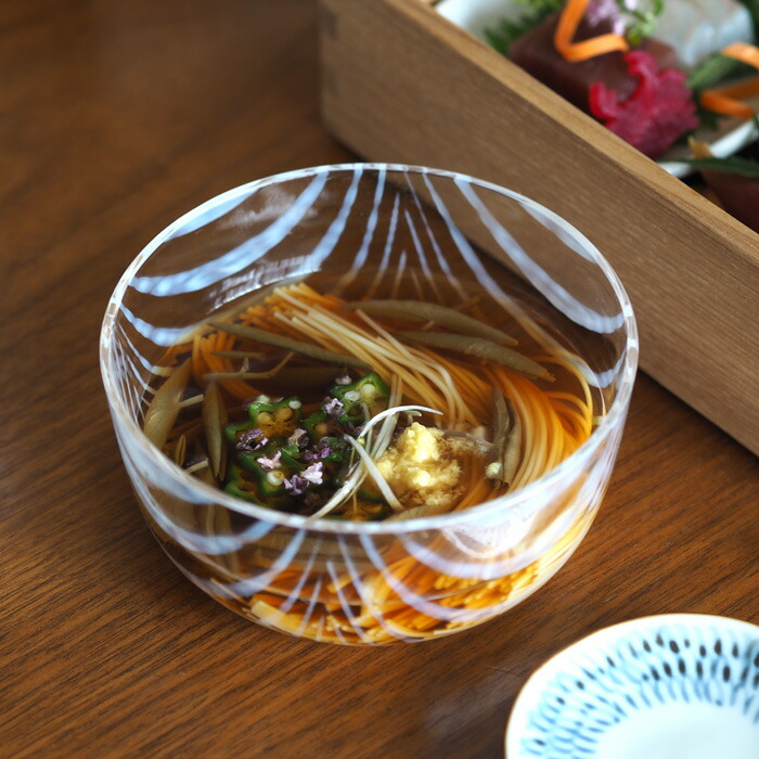 廣田硝子　TOWA　大正浪漫　鉢　巻き上げ　※